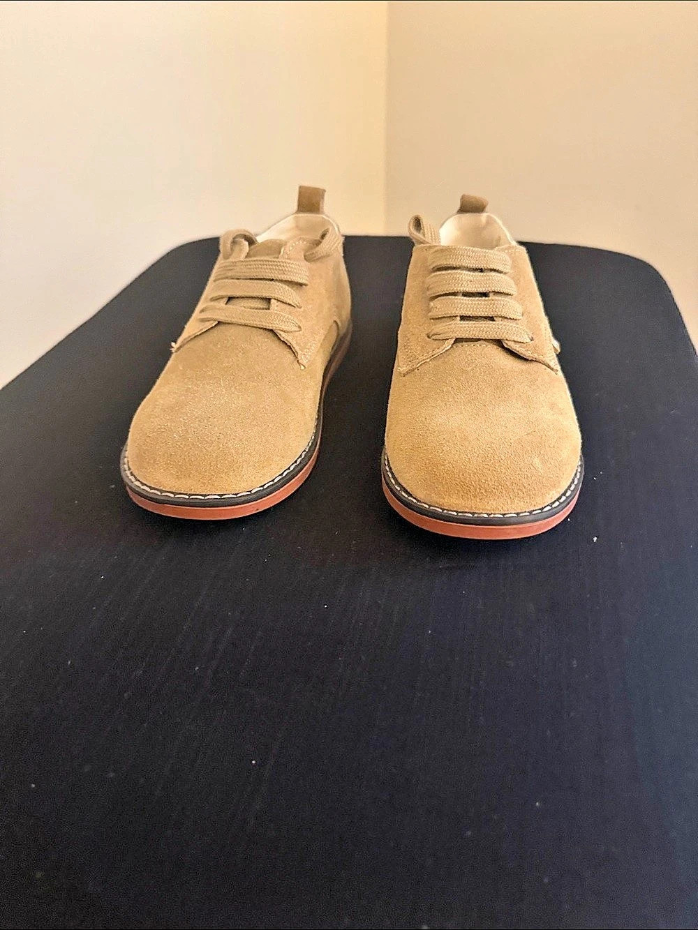 Kenneth Cole Kids Suede Lace-Up Dress Shoes